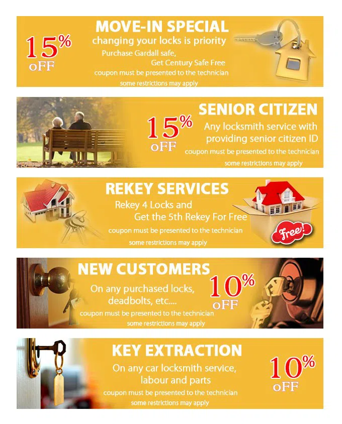 Miami Star Locksmith Miami, FL 305-908-3098 - coupon21-set-five